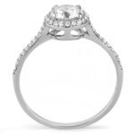 Frauen Cubic Zirkonia Ringe aus Edelstahl