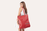 Tote Schultertasche, faltbar, für Damen