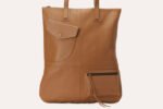 Praktische Damen Schultertasche, faltbarer Tote
