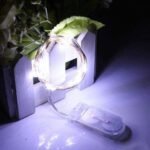 20 LED Fairy String Light AMZER, 2m lang, Wasserdicht, Knopf Batteriebetrieben