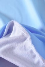Lila Blau Damen Pullover mit Colour Block Tie Dye