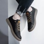 Oxford Herrenschuhe, Leder, Schnürung