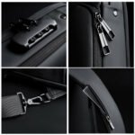 Schultertasche, mit Diebstahlsicherung, Crossbody, und Schloss