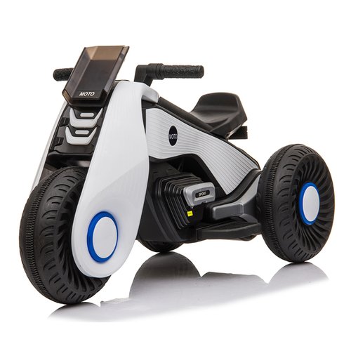 Kinder Elektro-Motorrad, 3 Räder, Doppelantrieb