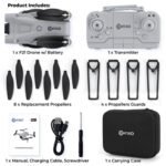 F28 Pro faltbare Drohne, 4K FHD Kamera, GPS Navigationssystem