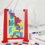 Tetris-Spiel, farbenfrohes 3D-Puzzle, Tangram-Mathematikspielzeug