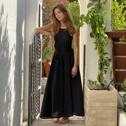 Sommerkleid Schwarz, Damenmode