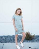Modisches Freizeitkleid für Frauen
