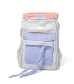 Lieu Handtasche in Lavendel und Altrosa, stilvolles Damenaccessoire