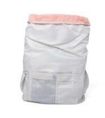 Modische Handtasche in Lavendel und Altrosa, elegantes Damenaccessoire