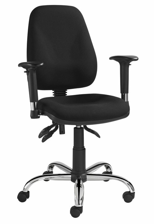 Ergonomischer Bürostuhl, gesunder Rücken, optimale Sitzhaltung