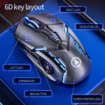 Gaming Maus für E-Sports, präzise Sensor-Technologie