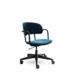 moderner Bürostuhl, ergonomischer Sitz, Arbeitsplatz Möbel