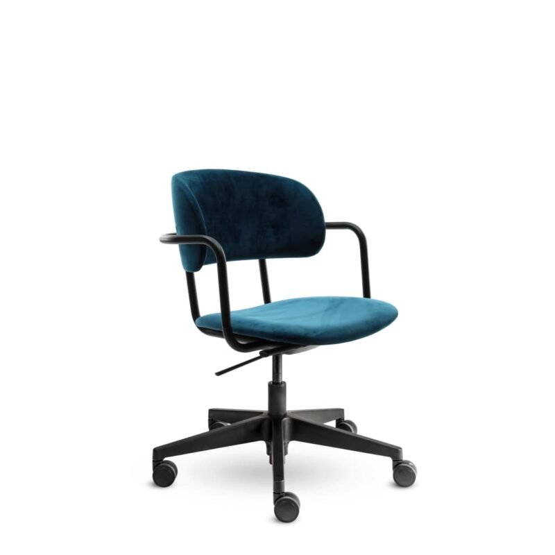 moderner Bürostuhl, ergonomischer Sitz, Arbeitsplatz Möbel