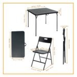 Faltbares Tisch- und Stuhl-Ensemble