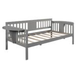 Weißes Daybed mit Stauraum, praktisch