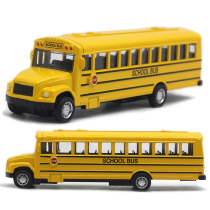 Buntes Schulbus-Spielzeug, für Kinder