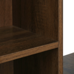 Brauner Holz-Schreibtisch für Arbeitszimmer, Home Office