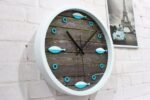 Retro Wanduhr mit Pendel, zeitlos