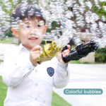 Gatling Bubble Gun für Kinder, Sommer Outdoor Spielzeug