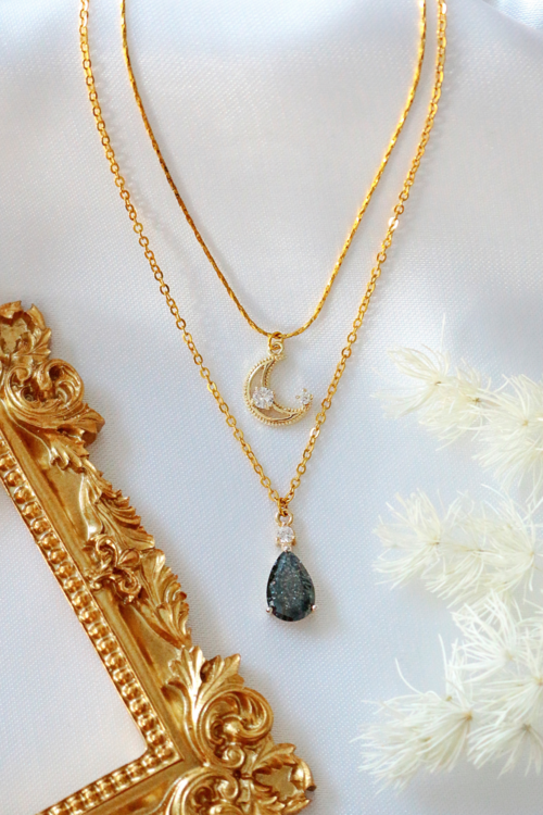 Goldener Schmuck, Halskette 18 Karat