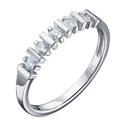 Silberner Ring mit Edelstein