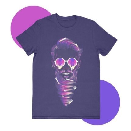 Sommerliches Männer T-Shirt, modischer Schnitt