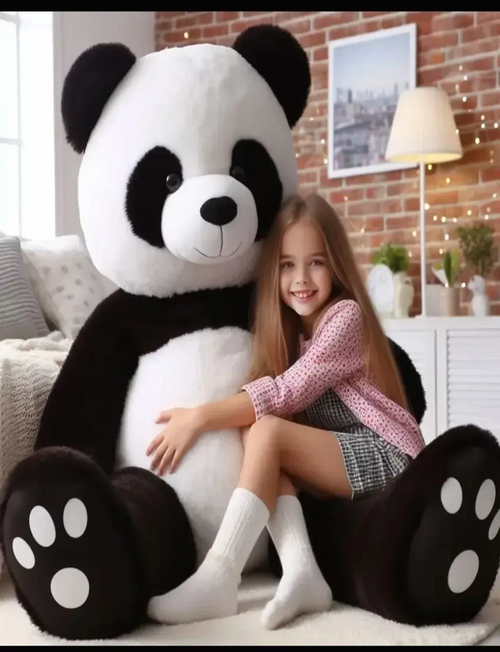 Plüsch Panda Bär, XXL Teddy Geschenk, weiches Spielzeug