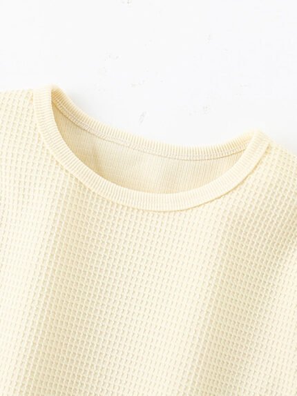 Sommer Baby Kinder Unisex Waffel Gitter, luftiges Design