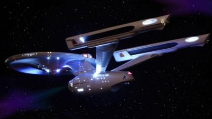 Star Trek Sammlerstück mit Lichteffekten, authentische Darstellung
